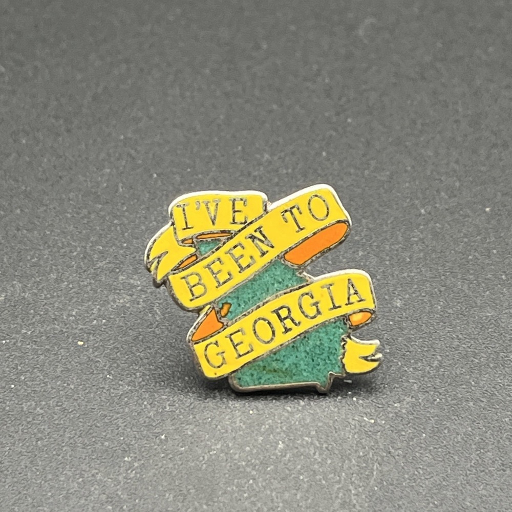 I've Been To Georgia United States Of America Lapel Hat Pin